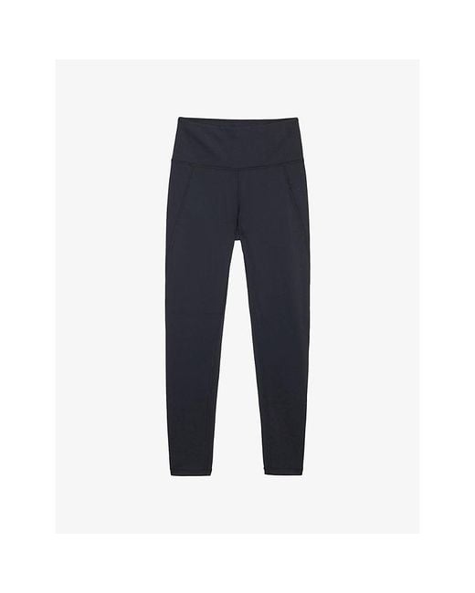 The White Company Blue Everyday High-Rise Leggings