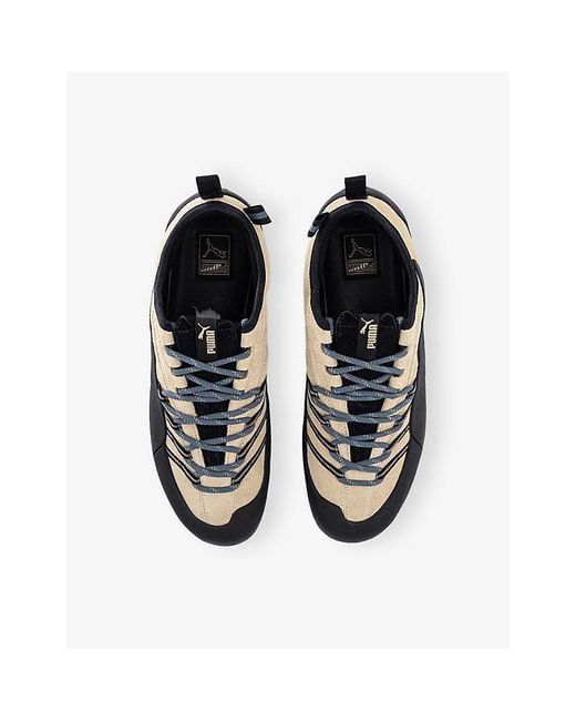 PUMA Blue Granola Klim Suede Trainers for men