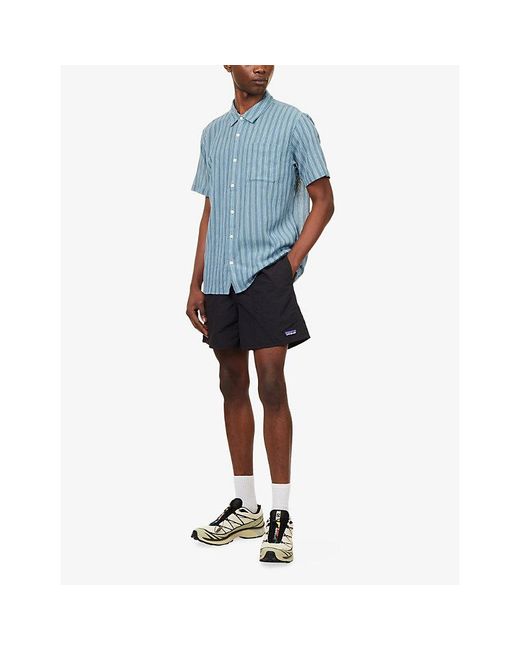 Patagonia Black Baggies 5-Inch Nylon Shorts for men