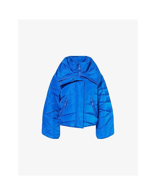 Goldbergh Blue Liora Puffer Shell-Down Ski Jacket