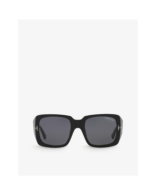 Tom Ford Black Tr001641 Ryder Square-frame Acetate Sunglasses