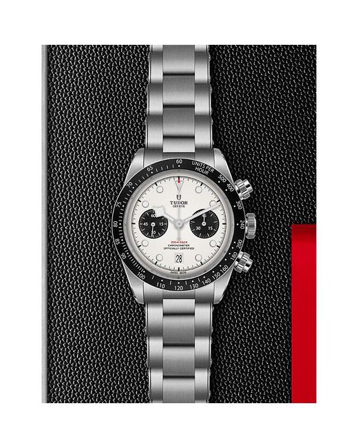 Tudor Gray M79360n0002 Black Bay Chrono Steel Automatic Watch for men