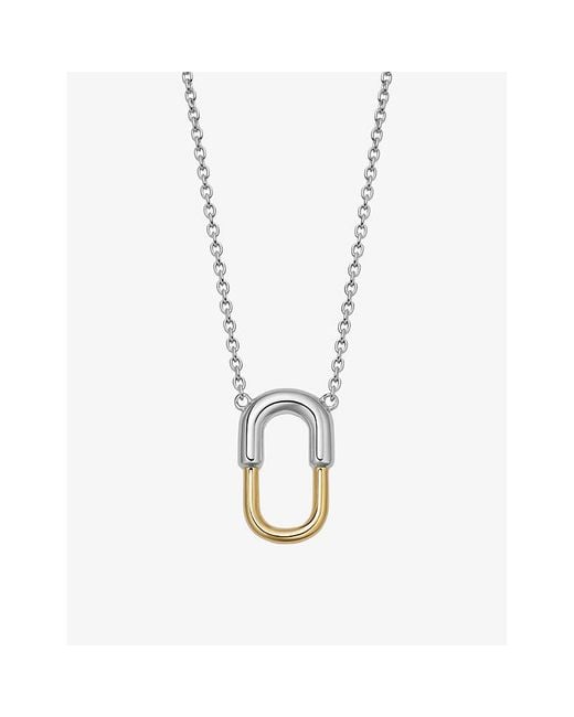 Astley Clarke Metallic Aurora U-Hoop 18Ct-Vermeil And Sterling- Necklace