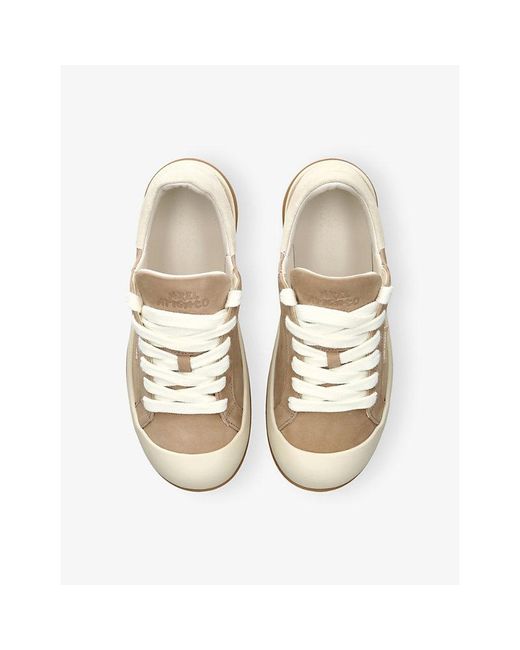 Axel Arigato Natural Squish Suede Trainers for men