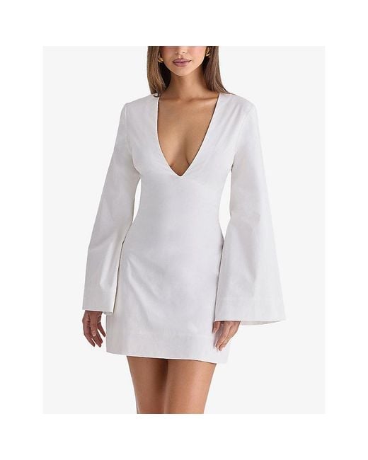 House Of Cb White Womens House Of Cb