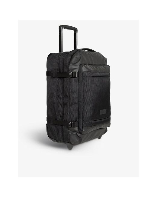 Eastpak Black Tranverz Cnnct Small Woven Suitcase