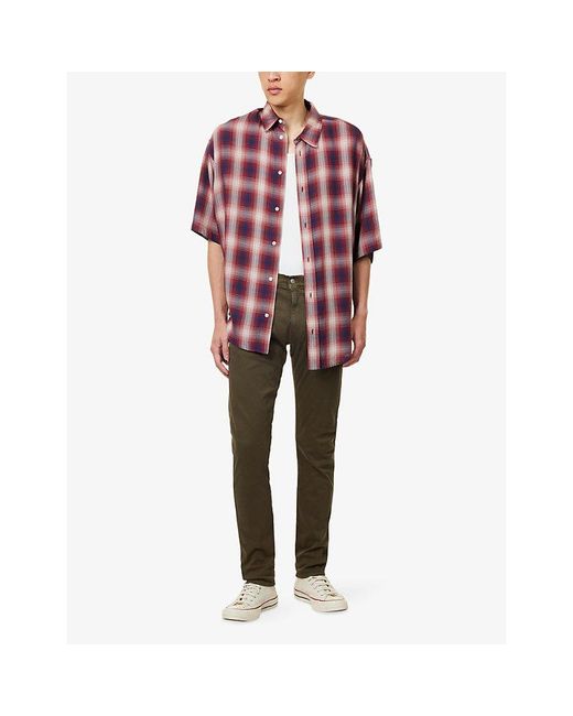 Replay Green Anbass Slim-Fit Denim Jeans for men