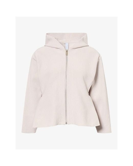 CFCL Pink Milan Hooded Knitted Jacket