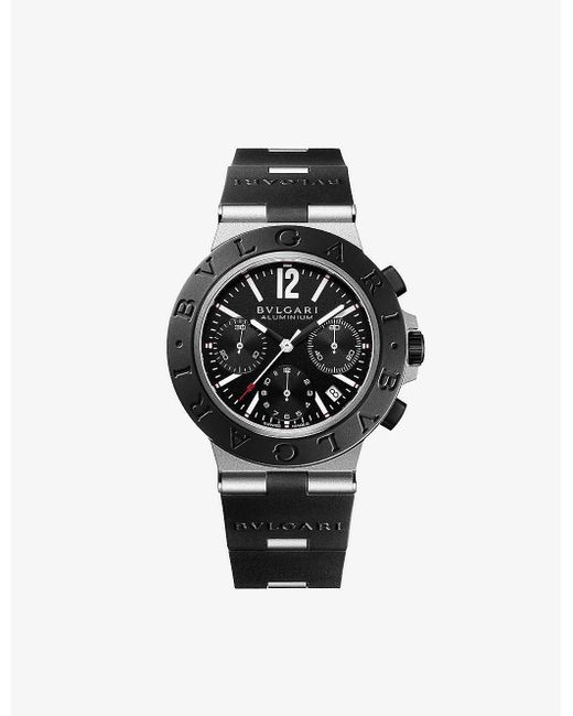BVLGARI Black Unisex Re00017 And Titanium Automatic Watch
