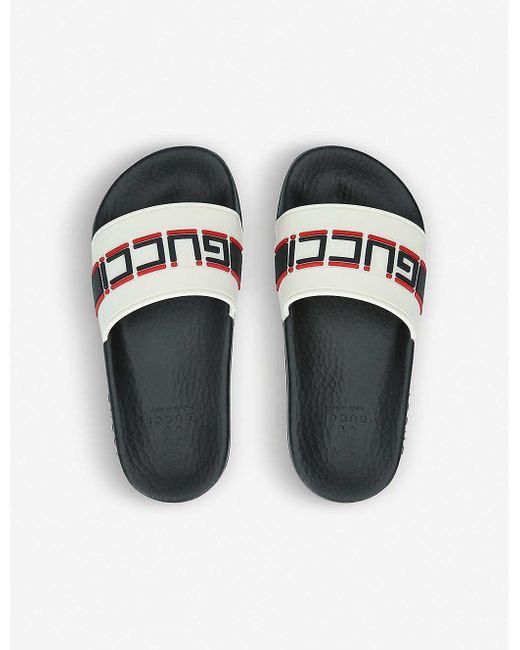 gucci sliders selfridges