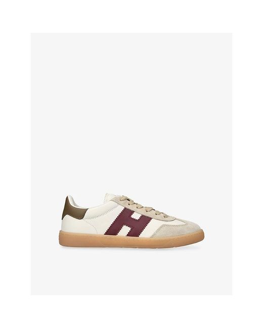 Hogan Multicolor Leather And Suede Trainers