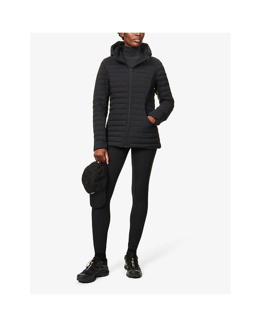 lululemon athletica Blue Pack It Down Funnel-Neck Stretch-Woven Jacket