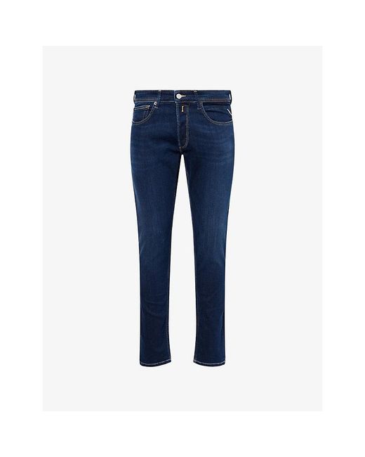 Replay Blue Willbi Slim-Fit Denim Jeans for men