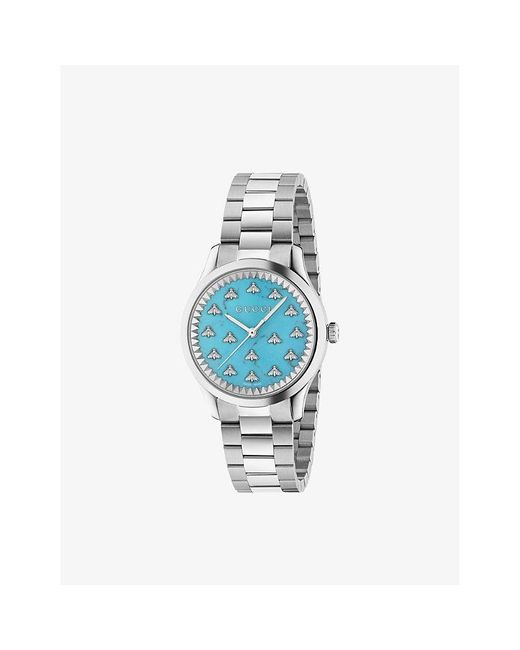 Gucci Blue G-timeless 32mm Watch for men
