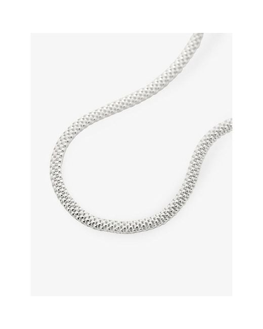 Monica Vinader Metallic Heirloom Sterling Bracelet