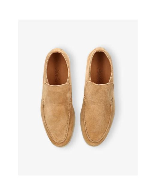 Aurélien Natural City Suede Loafers