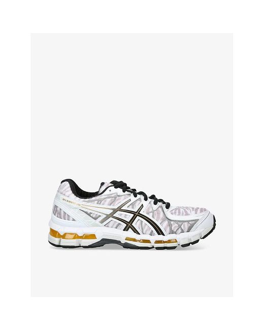 KENZO White X Asics Kayano Leather Low-top Trainers for men