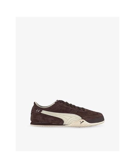 PUMA Brown Bella Ut Classic Suede Trainers