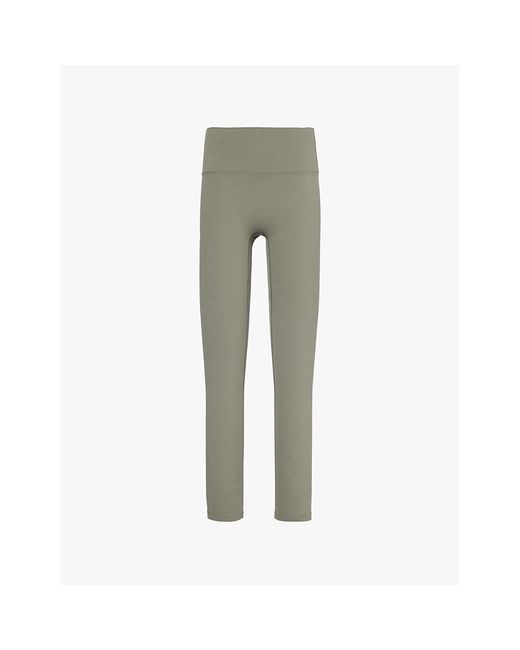 ADANOLA Green Ultimate High-Rise Stretch-Jersey Leggings