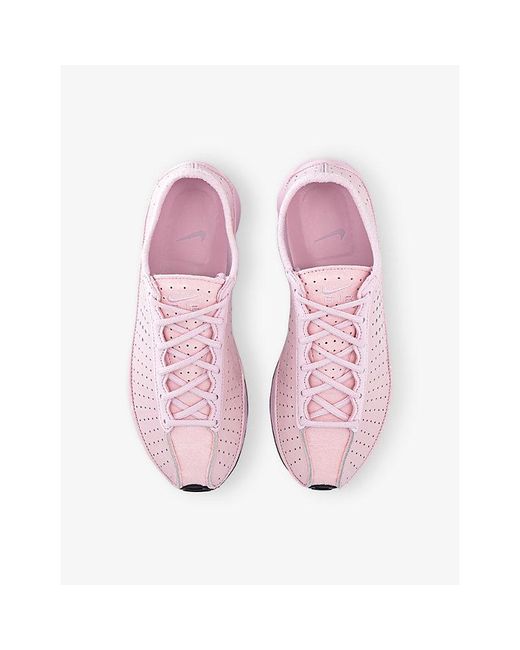Nike Pink Air Superfly Leather And Suede Trainers
