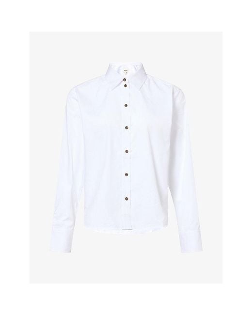ME+EM White Perfectly Proportioned Cotton Shirt