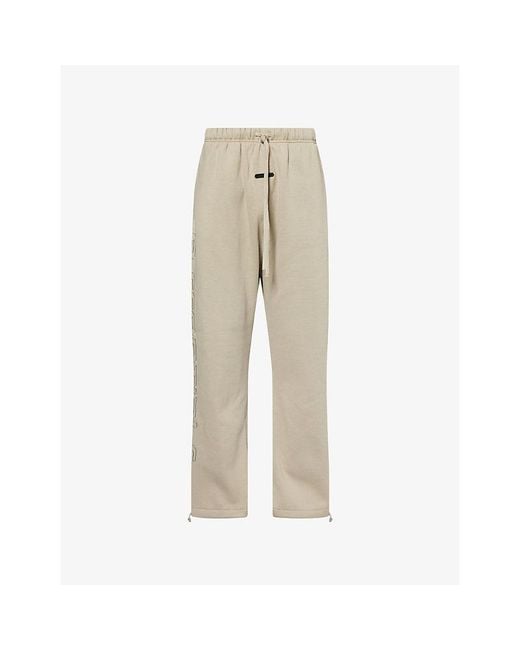 Fear Of God Natural Active Trace Relaxed-Fit Cotton-Blend Jogging Bottoms for men