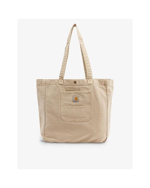 Carhartt WIP Natural Bayfield Organic-cotton Tote Bag for men