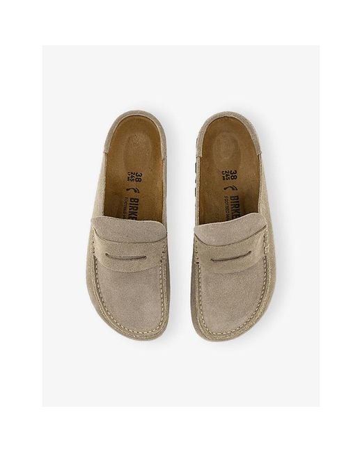 Birkenstock Multicolor Naples Wrapped Suede Clogs