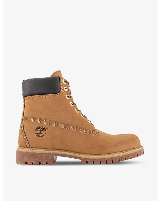 Timberland Brown Premium 6-inch Leather Ankle Boots for men