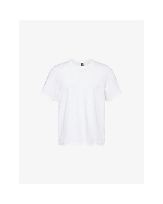 lululemon athletica White Soft Jersey Short-Sleeves Stretch-Woven T-Shirt for men