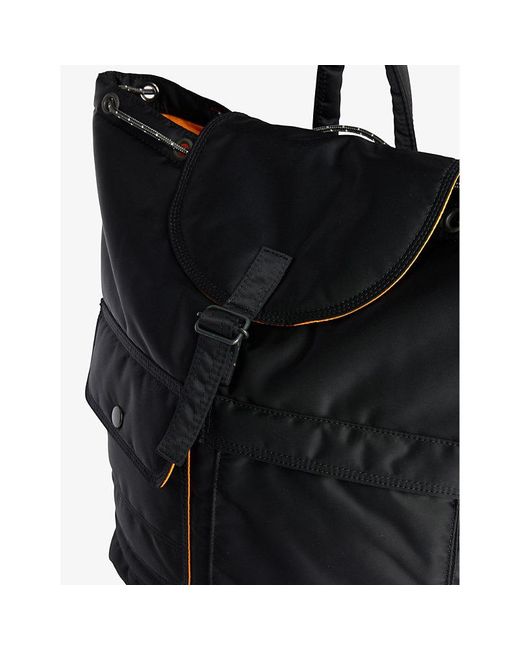 Porter-Yoshida and Co Black Tanker Shell Backpack for men