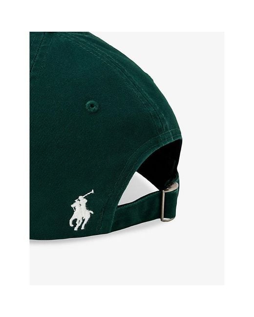 Polo Ralph Lauren Green X Wimbledon Script Cotton-Twill Cap