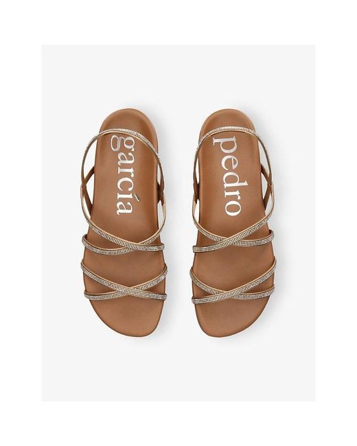 Pedro Garcia Multicolor Bambina Leather Sandals