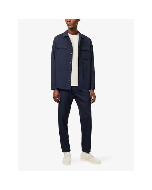 Gant Natural Shield Logo-Embroidered Cotton Polo T-Shirt for men