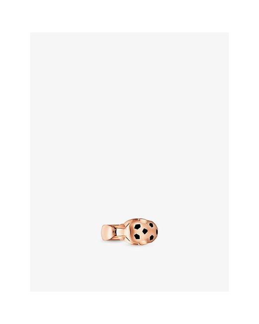 Cartier White Panthère De 18Ct, Onyx, Tsavorite Garnet Ring