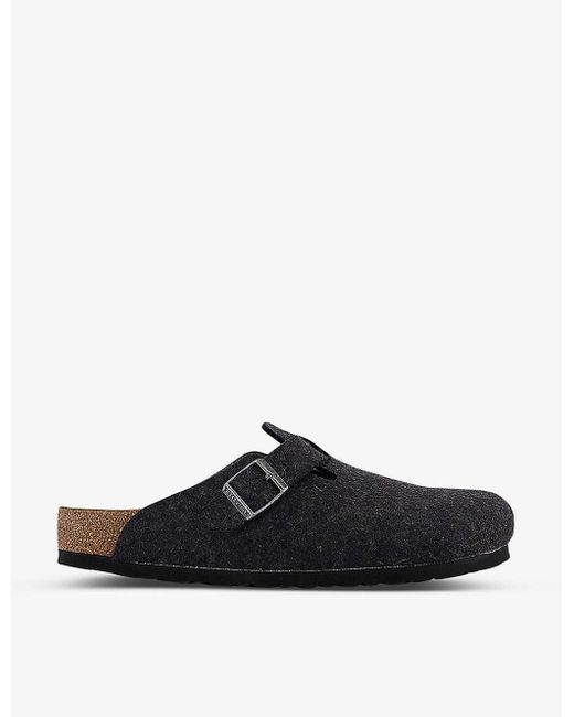birkenstock wool clogs