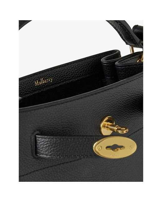 Mulberry Black Islington Small Leather Bucket Bag