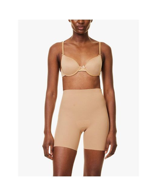 Wacoal Natural Shape Revolution Hourglass Thigh Shaper Stretch-Jersey Shorts