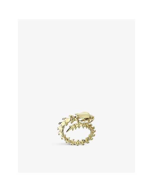 Shaun Leane Metallic Serpent Trace Wrap Ring