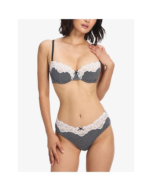 Savage x Fenty Metallic Swirly Girly Hipster Briefs