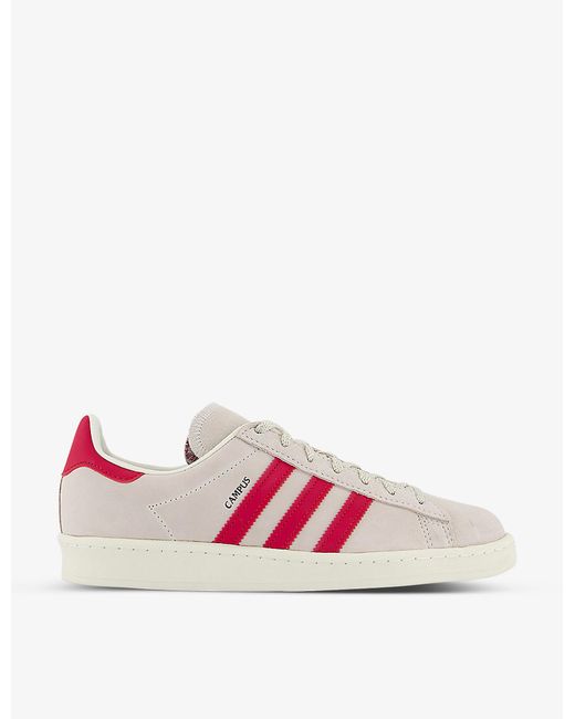Adidas Campus 80s Suede Low Top Trainers In Pink For Men Lyst