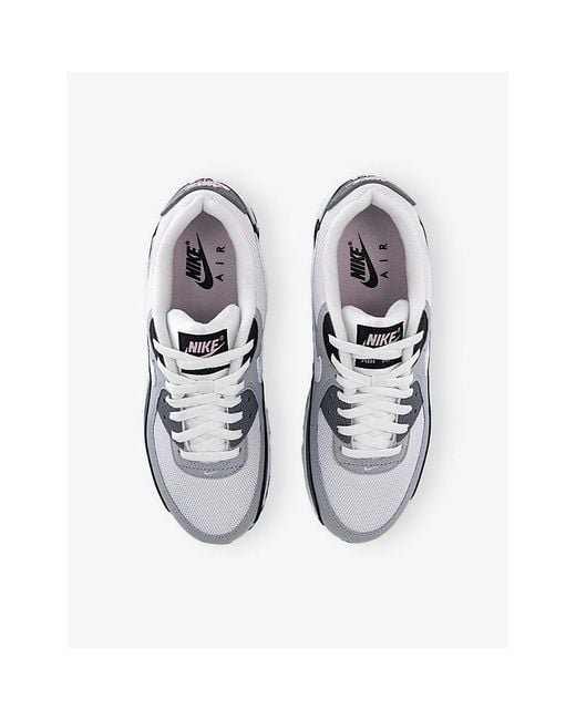 Nike White Air Max 90 Woven Trainers for men