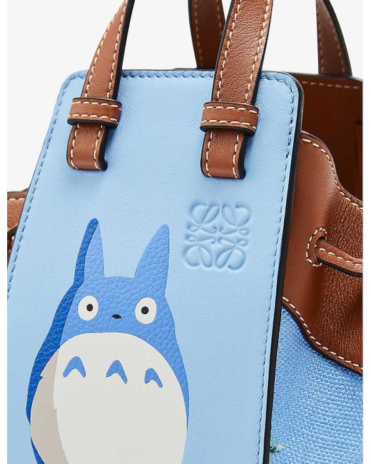 Loewe X My Neighbour Totoro Hammock Mini Leather And Linen