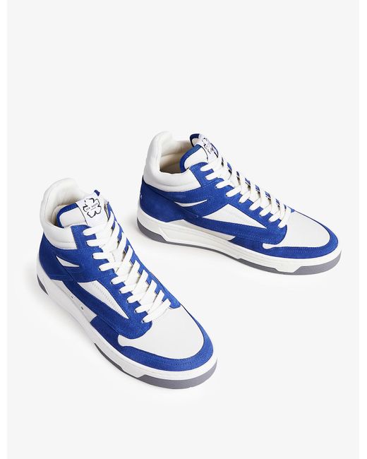 Ted Baker Leiroy Suede-panel Leather Hi 