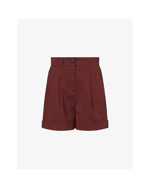 ME+EM Tailored Summer Cotton-Blend Shorts