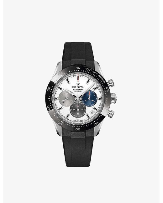 Zenith White Unisex 03.3100.3600/69.r951 Chronomaster Sport Stainless-steel Automatic Watch