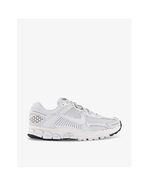 Nike White Zoom Vomero 5 Logo-embossed Leather And Mesh Low-top Trainers for men