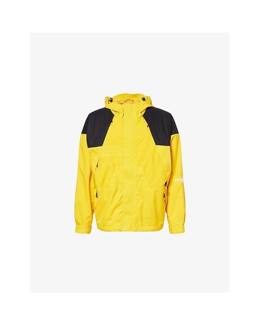 A Bathing Ape Yellow Bape X Kazuki Layer Hooded Shell Jacket for men