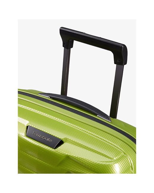 Samsonite Green Proxis Spinner Hard Case Four-wheel Expandable Cabin Suitcase 55cm