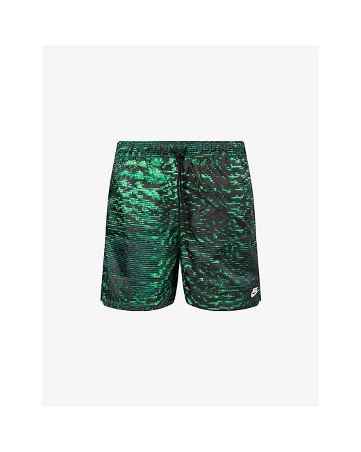 Nike Green Club Woven Flow Shorts for men